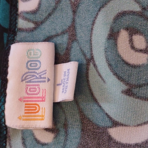 LulaRoe Floral Dress Size L - Picture 4 of 5